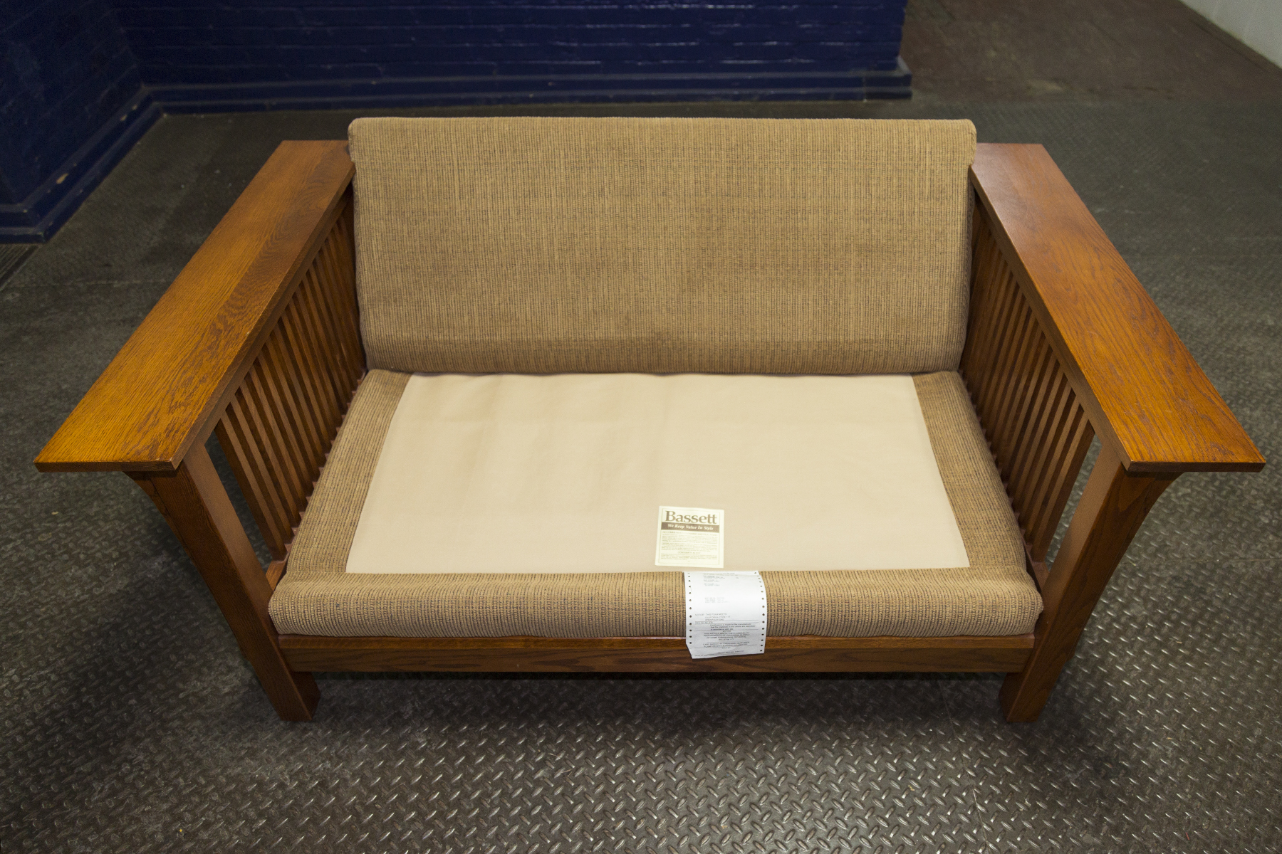 Mission Style Loveseat by Bassett | EBTH